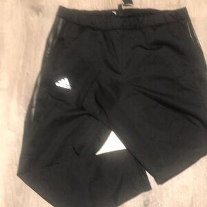 Mens Adidas Tennis Pant Blk/2X/NWTS